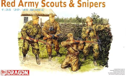 (SO) 1/35 Dragon RED ARMY SCOUTS & SNIPERS Figure Set