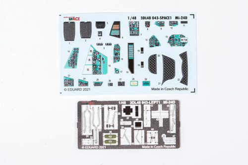 (SO) 1/48 Eduard Mi-24D Space for Eduard/Zvezda