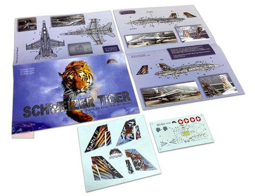 (SO) 1/72 Zotz Decals Swiss F/A-18C Hornet Tiger Meet