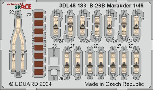 (SO) 1/48 Eduard B-26B Marauder SPACE Set