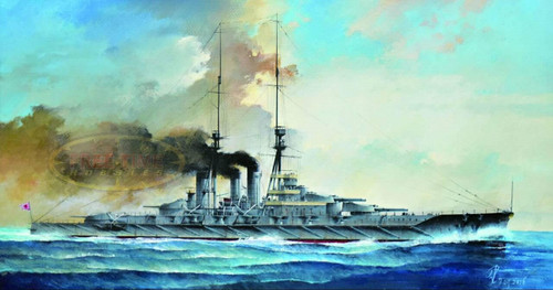 (SO) 1/700 Kajika IJN Haruna 1915 Battleship Plastic Model Kit