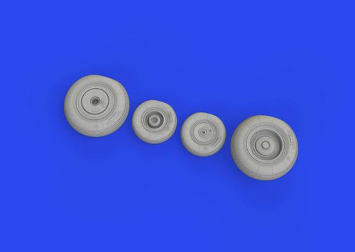 (SO) 1/48 Eduard Brassin Mi-8MT wheels for Trumpeter