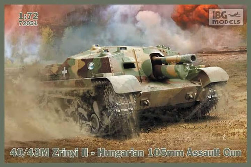 (SO) 1/72 IBG 40/43M ZRINYI II Hungarian 105mm Assault gun