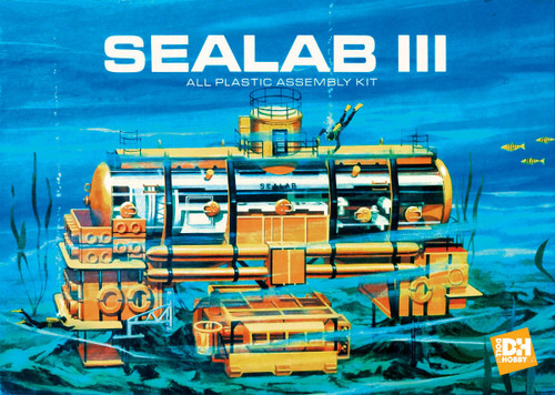 (SO) 1/96 Doll & Hobby Sealab III Plastic Model Kit - (New Tooling)