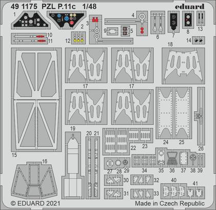 (SO) 1/48 Eduard PZL P.11c for Arma Hobby