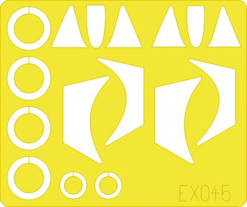 (SO) 1/48 Eduard Mask Hunter FGA.9/F Mk.6 for Academy
