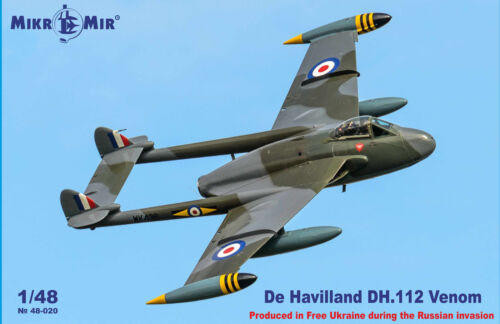 (SO) 1/48 Mikro Mir De Havilland DH.112 Venom
