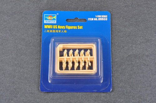 (SO) 1/200 Trumpeter WWII US Navy Figure Set (60)