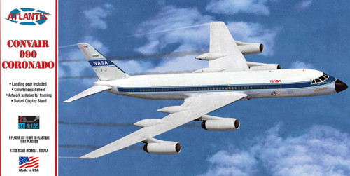 (SO) 1/135 Atlantis Convair 990 Jet Airliner (formerly Revell)