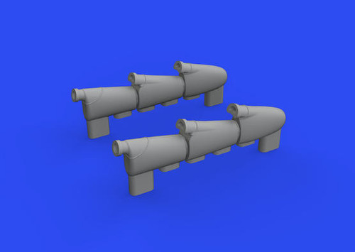 (SO) 1/72 Eduard Brassin Hurricane Mk.I exhaust stacks for Arma Hobby