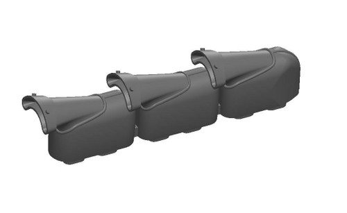 (SO) 1/72 Art Scale Hurricane Mk.I Exhausts Fishtail type 3Dprint for Arma Hobby