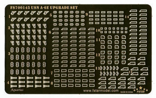 (SO) 1/700 Five Star Models Modern USN A-6E Upgrade Set