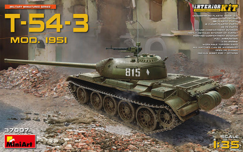 (SO) 1/35 Miniart T-54-3 Mod. 1951 Interior Kit