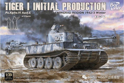 (SO) 1/35 Border Model Tiger I Initial Production Leningrad 1942/3 Winter (3in1)