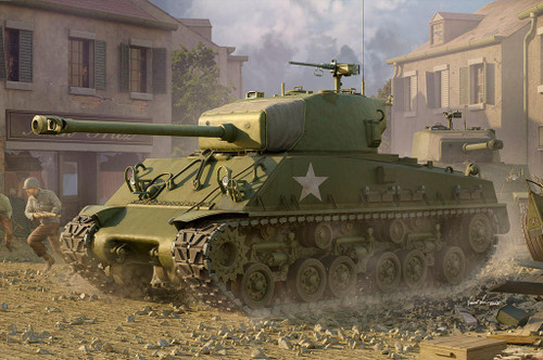 (SO) 1/16 iLoveKit M4A3E8 Sherman Tank - Early SUPER DELUXE Version