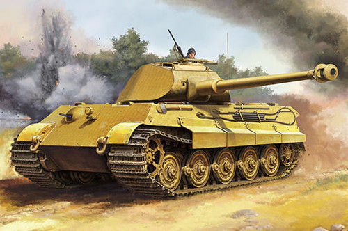 (SO) 1/16 Trumpeter Pz.Kpfw.VI Sd.Kfz.182 Tiger II (Early Porsche)
