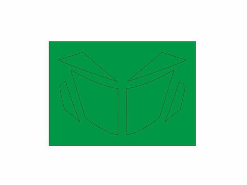(SO) 1/25 Green Strawberry Mask Batmobile 2016 (MASK)
