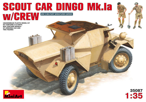 (SO) 1/35 Miniart Dingo Mk.Ia Scout Car w/Crew
