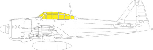 (SO) 1/48 Eduard Paint Mask for EDUARD A6M3 Zero TFace