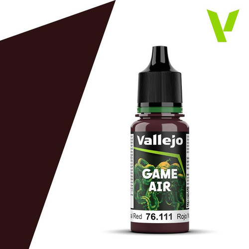 (SO) Vallejo Game Air Nocturnal Red 18ml Paint Bottle