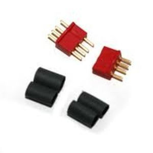 1242 Micro 4R  4 Pin Connector  Red