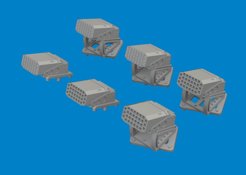 (SO) 1/48 Eduard UH-60 flare dispensers 3D
