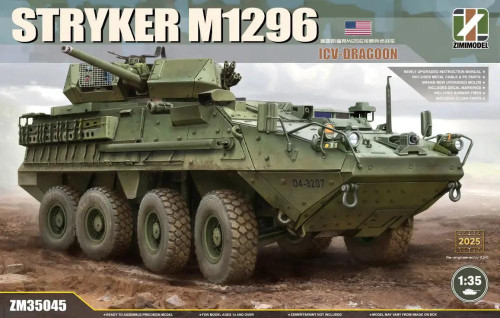(SO) 1/35 Zimi Stryer M1296 ICV-Dragoon Plastic Model Kit