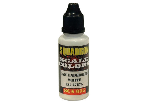 (SO) Squadron Colors US Underside White FS 27875 Acrylic Airbrush Paint (15ml Bottle)