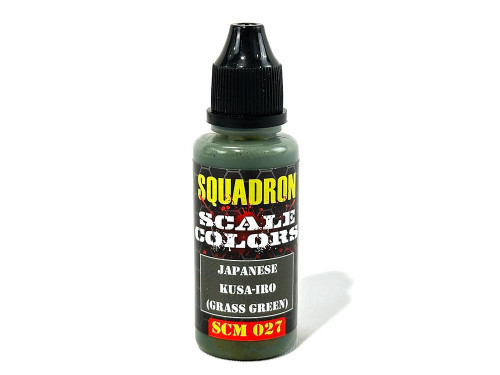 (SO) Squadron Colors Japanese Kusa-Iro (Grass Green) Acrylic Airbrush Paint (15ml Bottle)