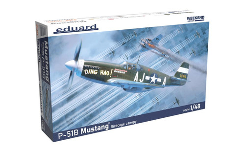 (SO) 1/48 Eduard P-51B/C Mustang Birdcage canopy WEEKEND