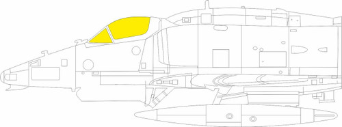(SO) 1/48 Eduard A-4M TFace Mask for MAGIC FACTORY