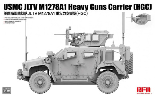 (SO) 1/35 Ryefield USMC JLTV M1278A1 HGC Plastic Model Kit