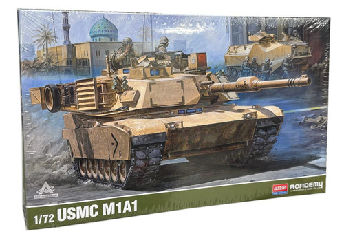 (SO) 1/72 Academy USMC M1A1 Abrams Tank Plastic Model Kit