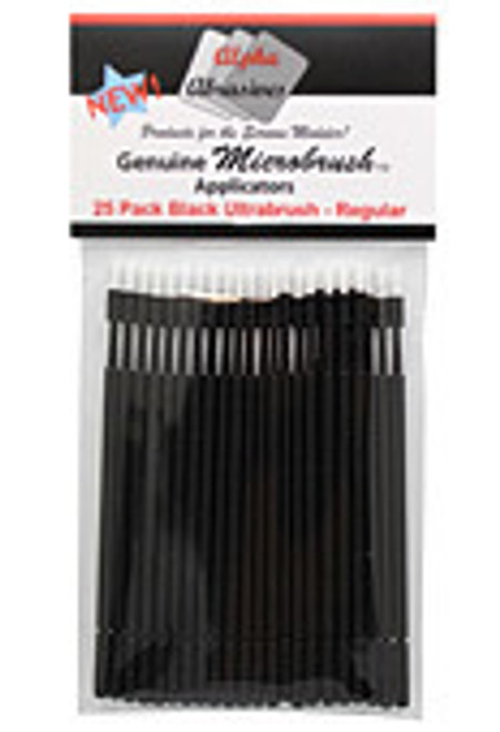 FXF1300  Ultrabrush Applicator Brush - Microbrush(R) -- Black pkg(25)