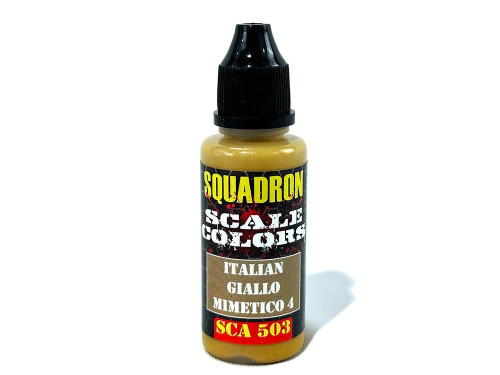 (SO) Squadron Colors Italian Giallo Mimetico 4 Acrylic Airbrush Paint (15ml Bottle)