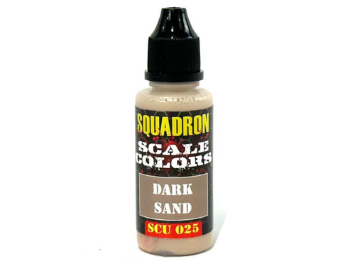 (SO) Squadron Colors Dark Sand Acrylic Airbrush Paint (15ml Bottle)