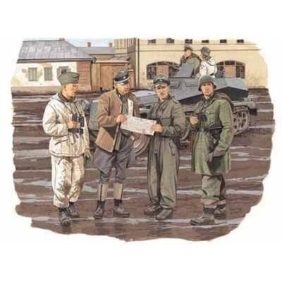 (SO) 1/35 Dragon Commanders Conference Kharkov 1943 Figure Set