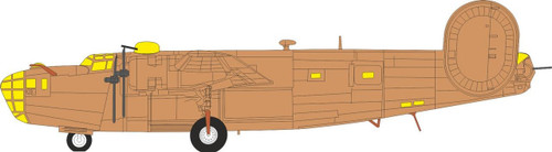 (SO) 1/72 Eduard B-24D MASK for AIRFIX