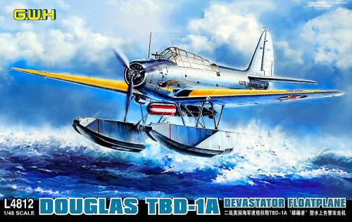 (SO) 1/48 Great Wall WWII Douglas TBD-1a Devastator Floatplane Plastic Model Kit