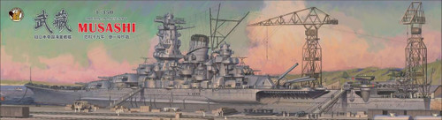(SO) 1/350 Very Fire IJN Battleship Musashi (Standard Version) Plastic Model Kit
