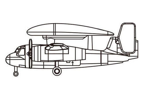 (SO) 1/700 Trumpeter E-1B Tracer Pack