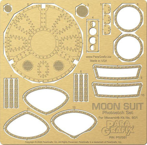 (SO) Paragrafix Moon Suit Photoetch Set