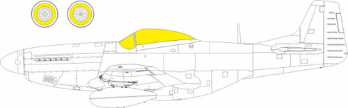 (SO) 1/72 Eduard P-51D Mask for EDUARD