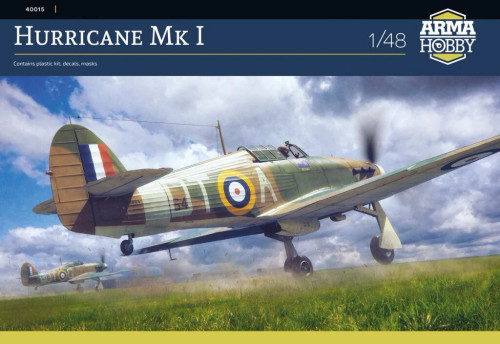 (SO) 1/48 Arma Hurricane Mk.I Plastic Model Kit