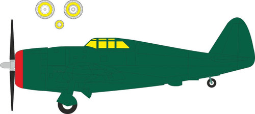 (SO) 1/48 Eduard P-47D Razorback TFace Mask for Miniart / Squadron