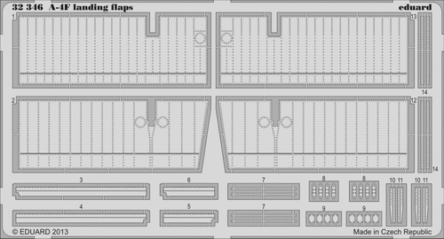 (SO) 1/32 Eduard A-4F Landing Flaps for TRP