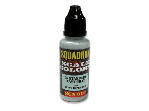 (SO) Squadron Colors #5 Standard Navy Gray Acrylic Airbrush Paint (15ml Bottle)