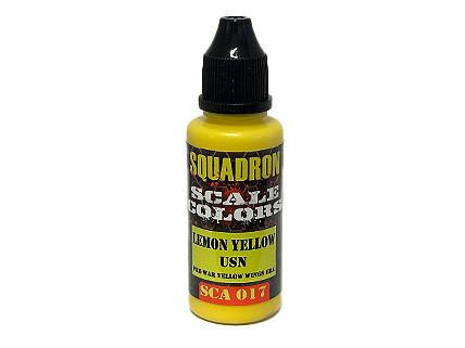 (SO) Squadron Colors USN Lemon Yellow Acrylic Airbrush Paint (15ml Bottle)