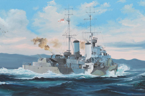 (SO) 1/350 Trumpeter HMS Scylla Dido Class Light Cruiser Plastic Model Kit