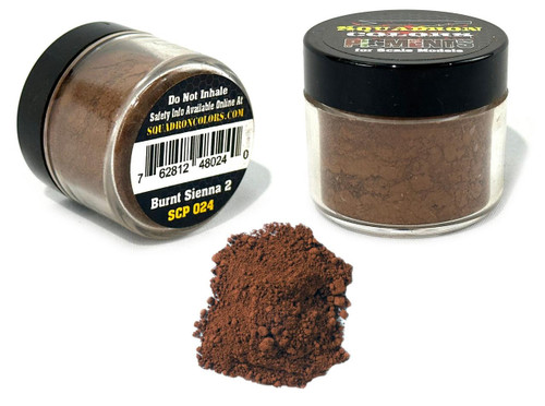 (SO) Squadron Pigments Burnt Sienna 2 20g